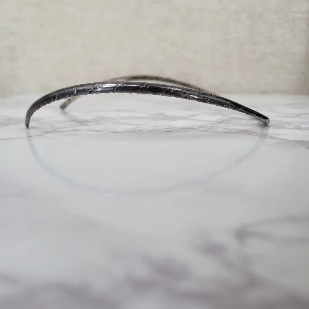 Best Vintage Silver-toned Choker Necklace